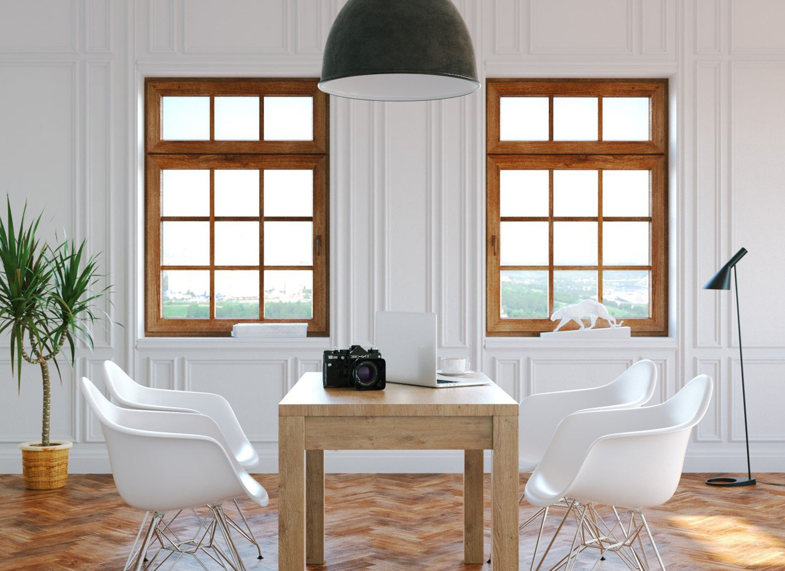 Finestre in legno e legno-alluminio